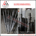 conical twin screw and barrel for extruder PVC PP pipe board